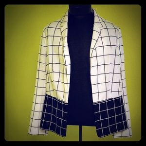Worthington Grid Blazer